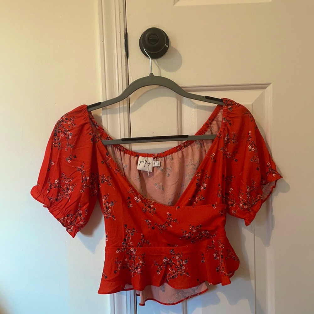 Princess Polly Rhea top orange - Picture 3 of 3